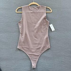 Abercrombie Cotton Seamless Fabric Tank Bodysuit